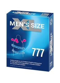 Стимулирующая насадка на пенис MEN SIZE 777 - Sitabella - в Северодвинске купить с доставкой