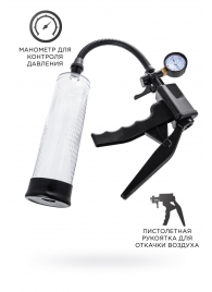 Прозрачная механическая помпа для пениса Viggo - Sexus - в Северодвинске купить с доставкой