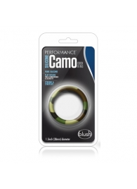 Эрекционное кольцо камуфляжной расцветки Silicone Camo Cock Ring - Blush Novelties - в Северодвинске купить с доставкой