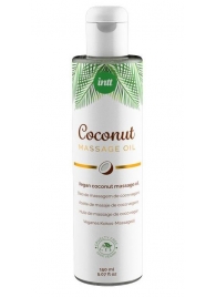 Массажное масло Vegan Coconut - 150 мл. - INTT - купить с доставкой в Северодвинске