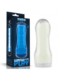 Светящийся в темноте мастурбатор Lumino Play Masturbator Ribbed - Lovetoy - в Северодвинске купить с доставкой