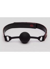 Кляп-шар на двусторонних ремешках Reversible Silicone Ball Gag - Fifty Shades of Grey - купить с доставкой в Северодвинске