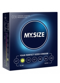 Презервативы MY.SIZE размер 49 - 3 шт. - My.Size - купить с доставкой в Северодвинске