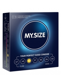 Презервативы MY.SIZE размер 53 - 3 шт. - My.Size - купить с доставкой в Северодвинске