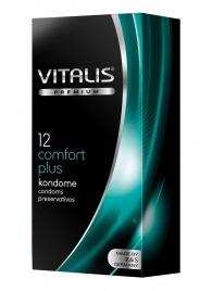 Контурные презервативы VITALIS PREMIUM comfort plus - 12 шт. - Vitalis - купить с доставкой в Северодвинске