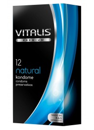Классические презервативы VITALIS PREMIUM natural - 12 шт. - Vitalis - купить с доставкой в Северодвинске
