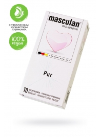 Супертонкие презервативы Masculan Pur - 10 шт. - Masculan - купить с доставкой в Северодвинске