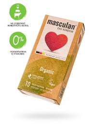 Экологически чистые презервативы Masculan Organic - 10 шт. - Masculan - купить с доставкой в Северодвинске