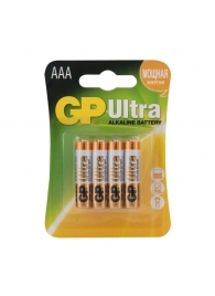 Батарейки алкалиновые GP Ultra Alkaline 24А AАA/LR03 - 4 шт. - Элементы питания - купить с доставкой в Северодвинске