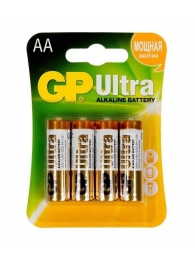 Батарейки алкалиновые GP Ultra Alkaline AA/LR6 - 4 шт. - Элементы питания - купить с доставкой в Северодвинске