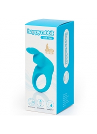 Голубое эрекционное виброкольцо Happy Rabbit Rechargeable Rabbit Cock Ring - Happy Rabbit - в Северодвинске купить с доставкой