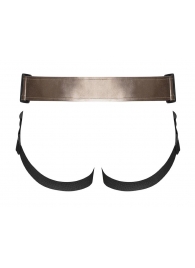 Бронзовый пояс для насадок Curious Harness - Strap-on-me - купить с доставкой в Северодвинске