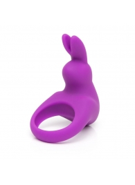 Фиолетовое эрекционное виброкольцо Happy Rabbit Rechargeable Rabbit Cock Ring - Happy Rabbit - в Северодвинске купить с доставкой