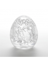 Мастурбатор-яйцо Keith Haring EGG DANCE - Tenga - в Северодвинске купить с доставкой