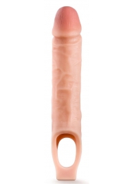 Телесная насадка на пенис 10 Inch Cock Sheath Extender - 25 см. - Blush Novelties - в Северодвинске купить с доставкой