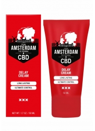 Крем-пролонгатор CBD from Amsterdam Delay Cream - 50 мл. - Shots Media BV - купить с доставкой в Северодвинске