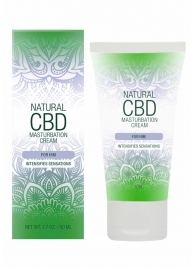 Крем для мастурбации для мужчин Natural CBD Masturbation Cream For Him - 50 мл. - Shots Media BV - купить с доставкой в Северодвинске