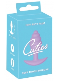 Фиолетовая анальная втулка Mini Butt Plug - 7,5 см. - Orion в Северодвинске Фиолетовая анальная втулка Mini Butt Plug - 7,5 см. - Orion