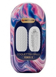 Мастурбатор в форме яйца Coquettish Balls - Baile - в Северодвинске купить с доставкой