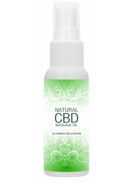 Массажное масло Natural CBD Massage Oil - 50 мл. - Shots Media BV - купить с доставкой в Северодвинске