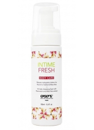 Органическая интимная очищающая пенка Intime Fresh - 150 мл. - Exsens - купить с доставкой в Северодвинске