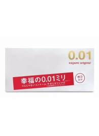 Ультратонкие презервативы Sagami Original 0.01 - 20 шт. - Sagami - купить с доставкой в Северодвинске