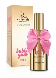 Гель с ароматом жвачки Bubblegum 2-in-1 Scented Silicone Massage And Intimate Gel - 100 мл. - Bijoux Indiscrets - купить с доставкой в Северодвинске