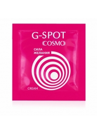 Стимулирующий интимный крем для женщин Cosmo G-spot - 2 гр. - Биоритм - купить с доставкой в Северодвинске