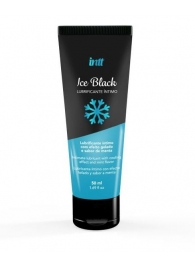 Лубрикант на водной основе Ice Black с ледяным эффектом - 50 мл. - INTT - купить с доставкой в Северодвинске