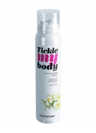 Массажная хрустящая пенка Tickle My Body Monoi с ароматом моной - 150 мл. - Love to Love - купить с доставкой в Северодвинске