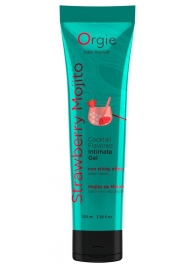 Съедобный интимный гель Orgie Lube Tube Cocktail Strawberry Mojito - 100 мл. - ORGIE - купить с доставкой в Северодвинске