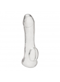 Прозрачная насадка на пенис Transparent Penis Enhancing Sleeve Extension - 15,9 см. - BlueLine - в Северодвинске купить с доставкой