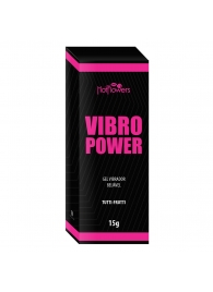 Жидкий вибратор Vibro Power со вкусом тутти-фрутти - 15 гр. - HotFlowers - купить с доставкой в Северодвинске