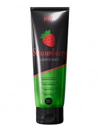 Смазка на водной основе с ароматом клубники Strawberry Lubricant - 100 мл. - INTT - купить с доставкой в Северодвинске