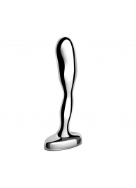 Стальной стимулятор простаты Stainless Steel Prostate Plug - 11,5 см. - b-Vibe - в Северодвинске купить с доставкой