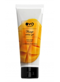 Лубрикант на водной основе OYO Aroma Gel Mango с ароматом манго - 75 мл. - OYO - купить с доставкой в Северодвинске