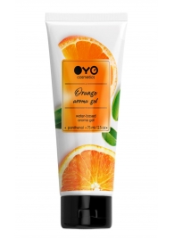 Лубрикант на водной основе OYO Aroma Gel Orange с ароматом апельсина - 75 мл. - OYO - купить с доставкой в Северодвинске