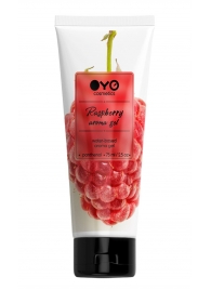 Лубрикант на водной основе OYO Aroma Gel Raspberry с ароматом малины - 75 мл. - OYO - купить с доставкой в Северодвинске