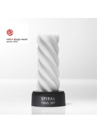 Белый 3D мастурбатор SPIRAL - Tenga - в Северодвинске купить с доставкой