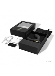 Чёрный перезаряжаемый стимулятор простаты Bruno Black - Lelo - в Северодвинске купить с доставкой