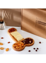 Деревянное блюдо для подачи в форме члена (32,5 х 20 х 1,7 см) - Сима-Ленд - купить с доставкой в Северодвинске