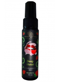 Спрей для горла Deep Throat с десенсибилизирующим эффектом и вкусом клубники - 50 мл. - БиоМед - купить с доставкой в Северодвинске