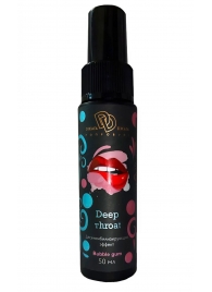 Спрей для горла Deep Throat с десенсибилизирующим эффектом и вкусом бабл-гам - 50 мл. - БиоМед - купить с доставкой в Северодвинске