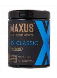 Классические презервативы MAXUS Classic - 12 шт. - Maxus - купить с доставкой в Северодвинске