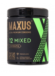 Презервативы MAXUS Mixed - 12 шт. - Maxus - купить с доставкой в Северодвинске