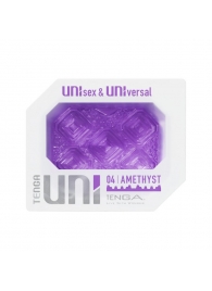 Фиолетовый мастурбатор-стимулятор Tenga Uni Amethyst - Tenga - в Северодвинске купить с доставкой