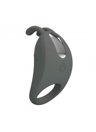 Серое эрекционное кольцо с вибрацией Master Ring - Baile - в Северодвинске купить с доставкой