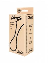 Черный уретральный массажер Glide Small - 30 см. - Lola Games - купить с доставкой в Северодвинске