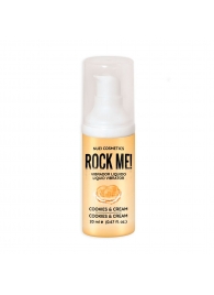 Жидкий вибратор Nuei Rock Me! с ароматом печенья и сливок - 20 мл. - Nuei cosmetics - купить с доставкой в Северодвинске