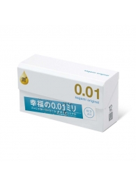 Увлажнённые презервативы Sagami Original 0.01 Extra Lub - 12 шт. - Sagami - купить с доставкой в Северодвинске